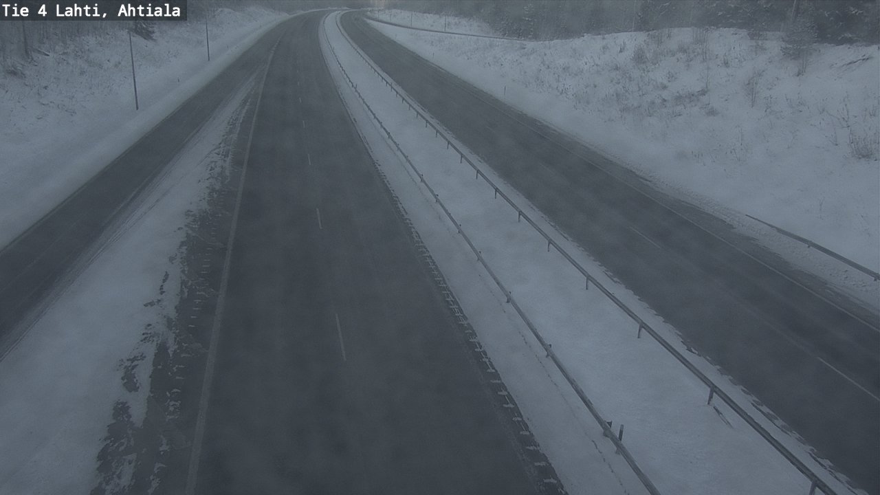 Weather Camera Image Väg 4 Lahti,, Lahti, Päijät-Häme