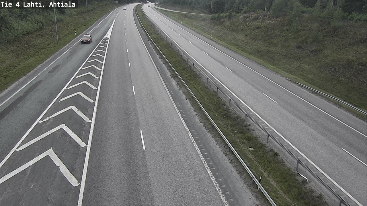 Weather Camera Image Väg 4 Lahti,, Lahti, Päijät-Häme