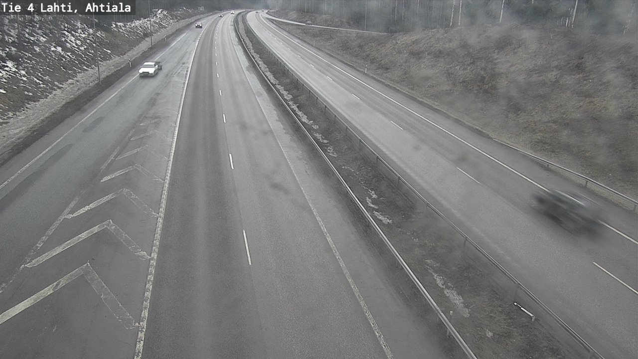Weather Camera Image Väg 4 Lahti,, Lahti, Päijät-Häme