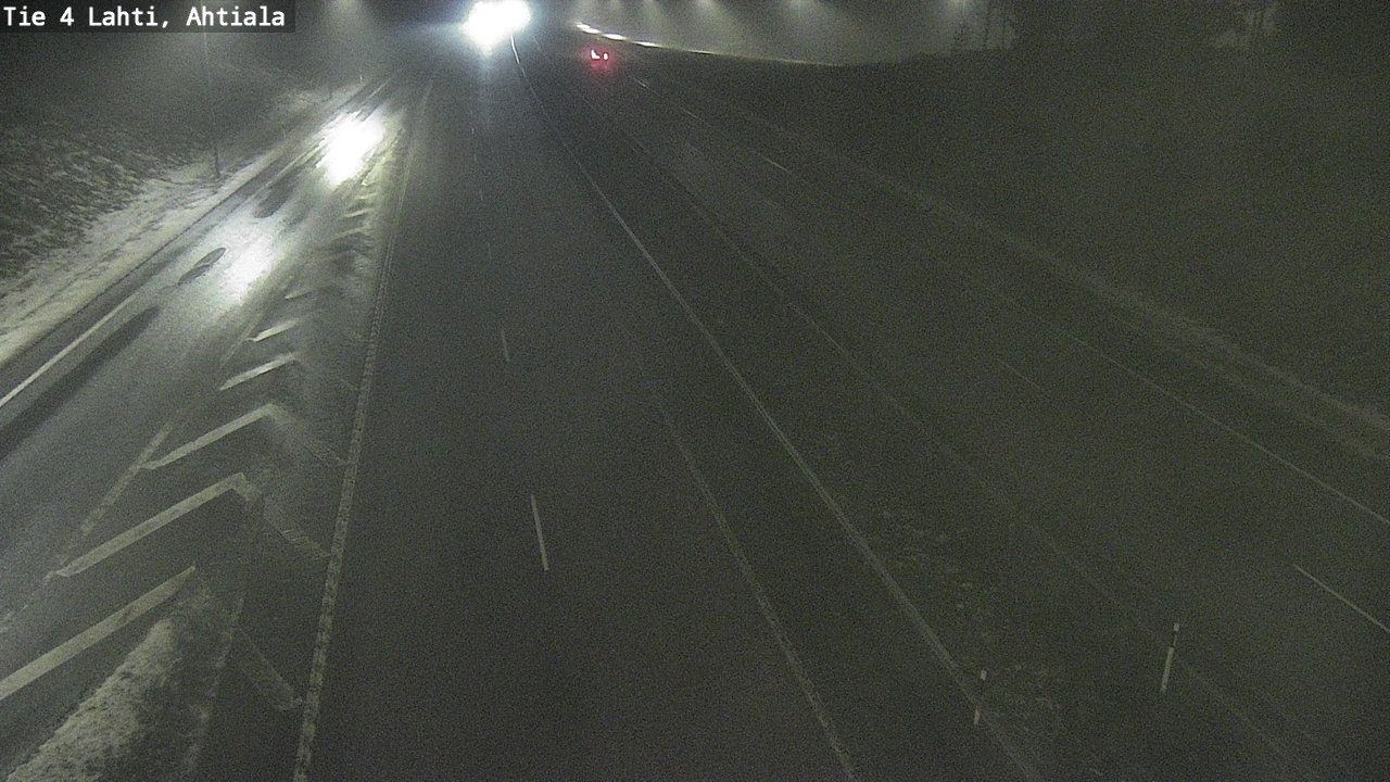 Weather Camera Image Väg 4 Lahti,, Lahti, Päijät-Häme