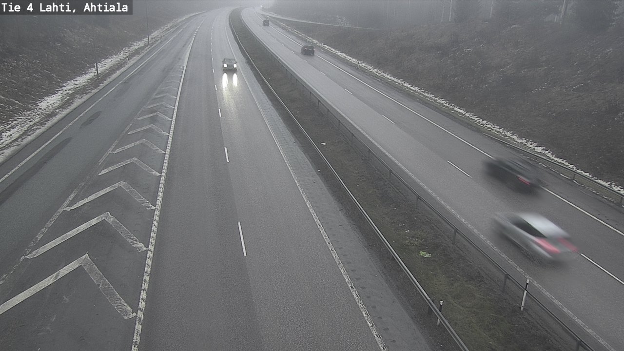 Weather Camera Image Väg 4 Lahti,, Lahti, Päijät-Häme