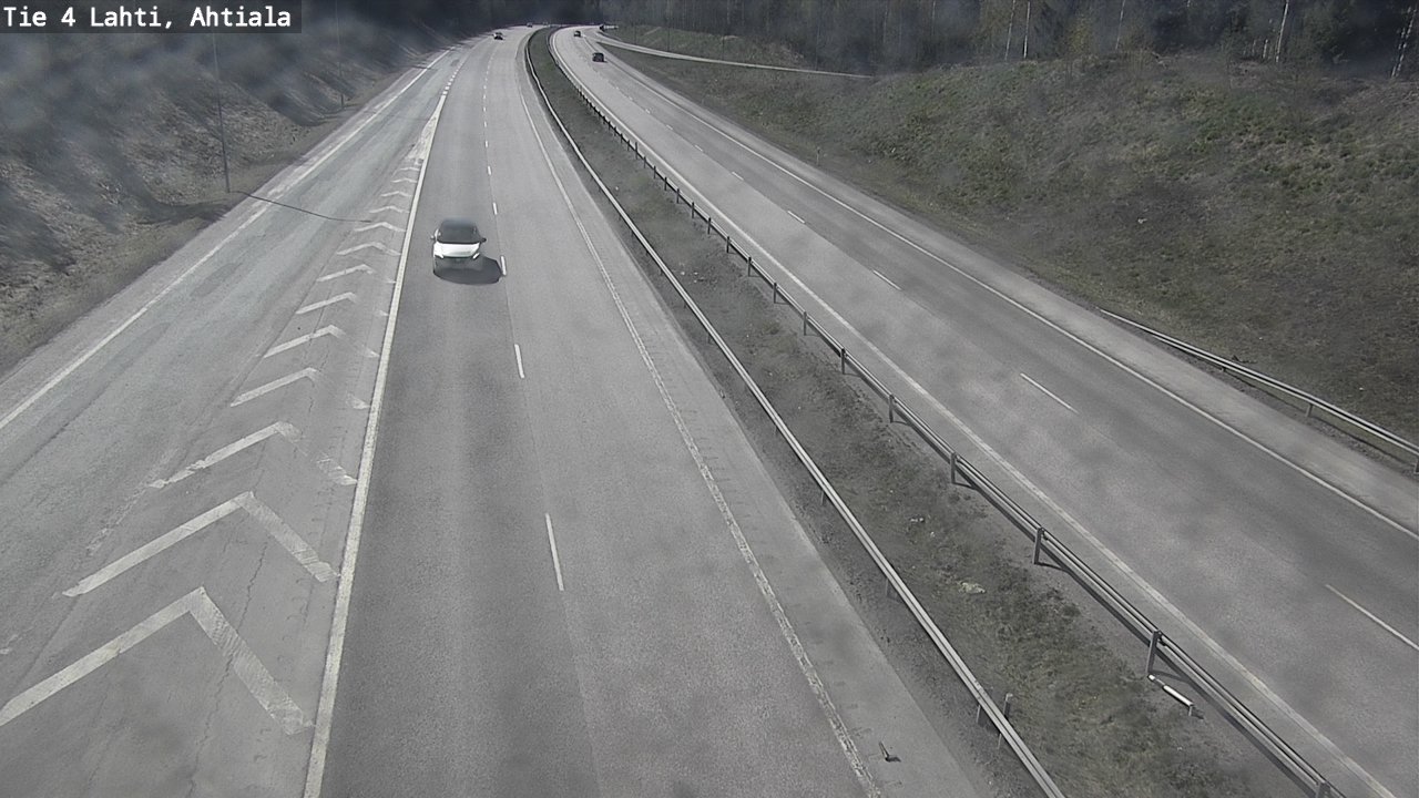 Weather Camera Image Väg 4 Lahti,, Lahti, Päijät-Häme