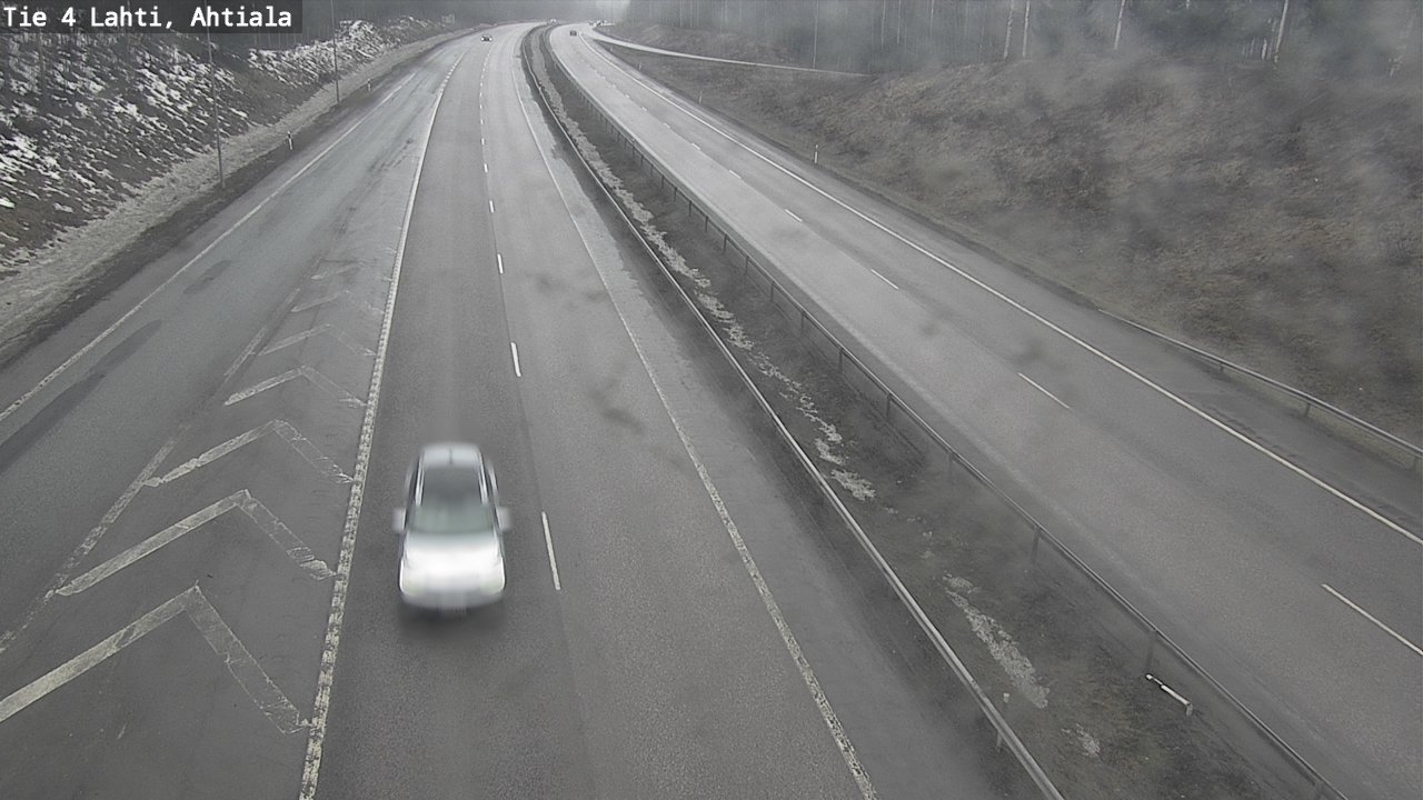 Weather Camera Image Väg 4 Lahti,, Lahti, Päijät-Häme
