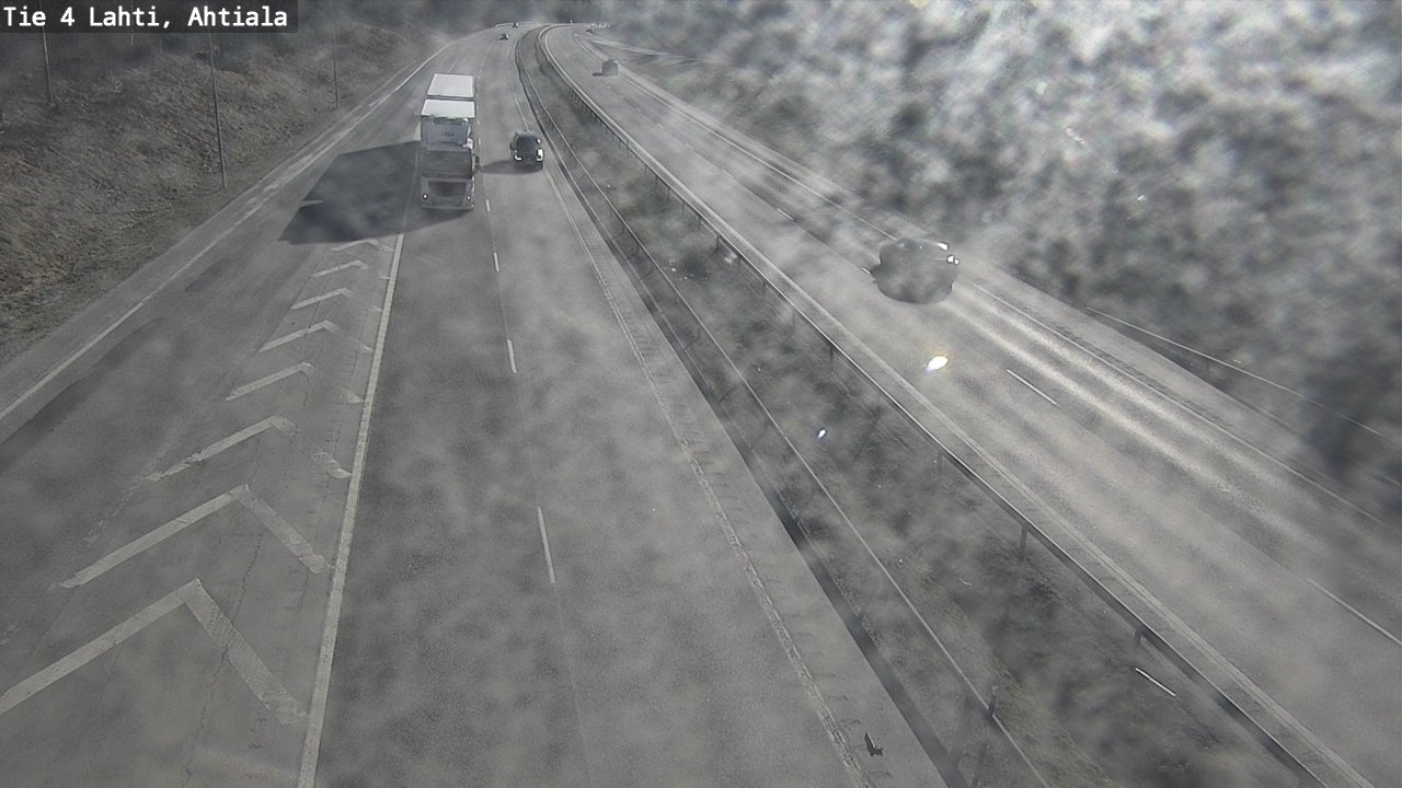 Weather Camera Image Väg 4 Lahti,, Lahti, Päijät-Häme