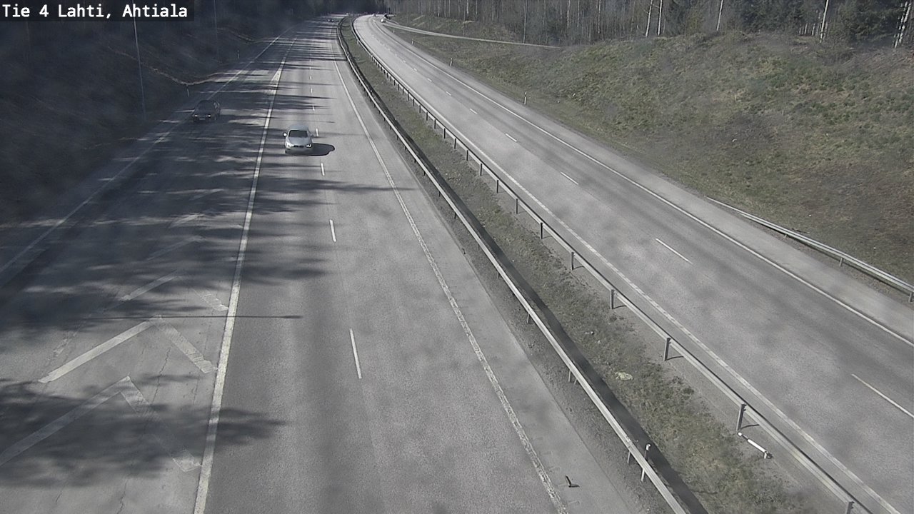 Weather Camera Image Väg 4 Lahti,, Lahti, Päijät-Häme