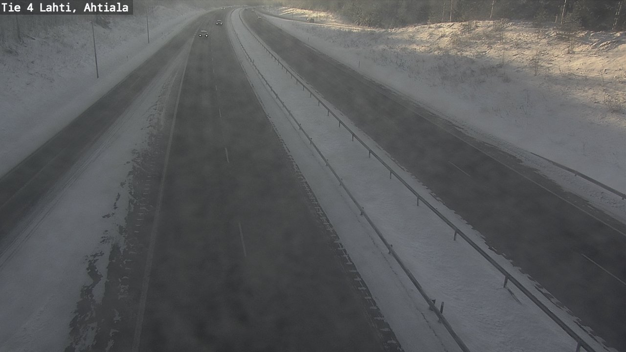 Weather Camera Image Väg 4 Lahti,, Lahti, Päijät-Häme