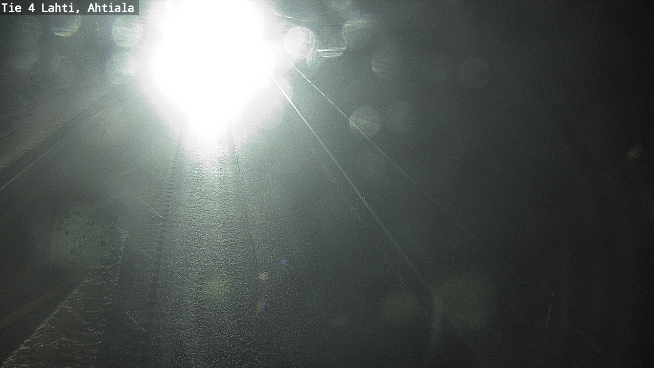 Weather Camera Image Väg 4 Lahti,, Lahti, Päijät-Häme