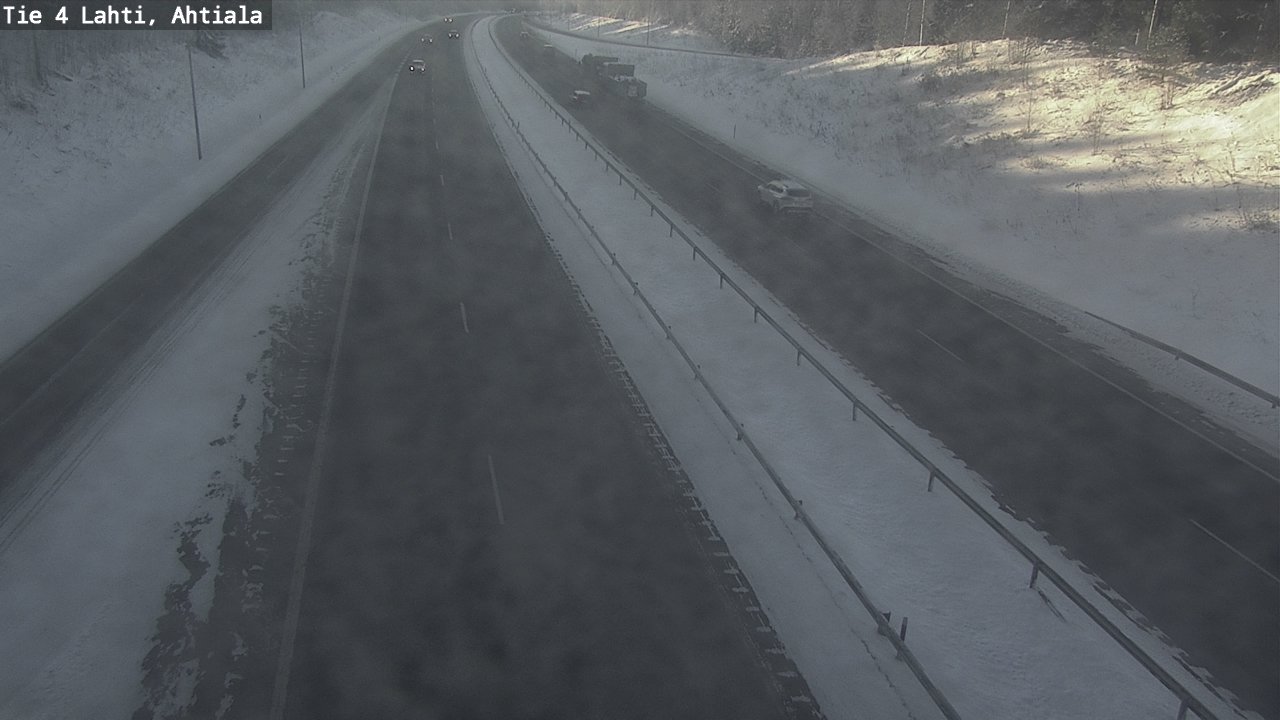 Weather Camera Image Väg 4 Lahti,, Lahti, Päijät-Häme