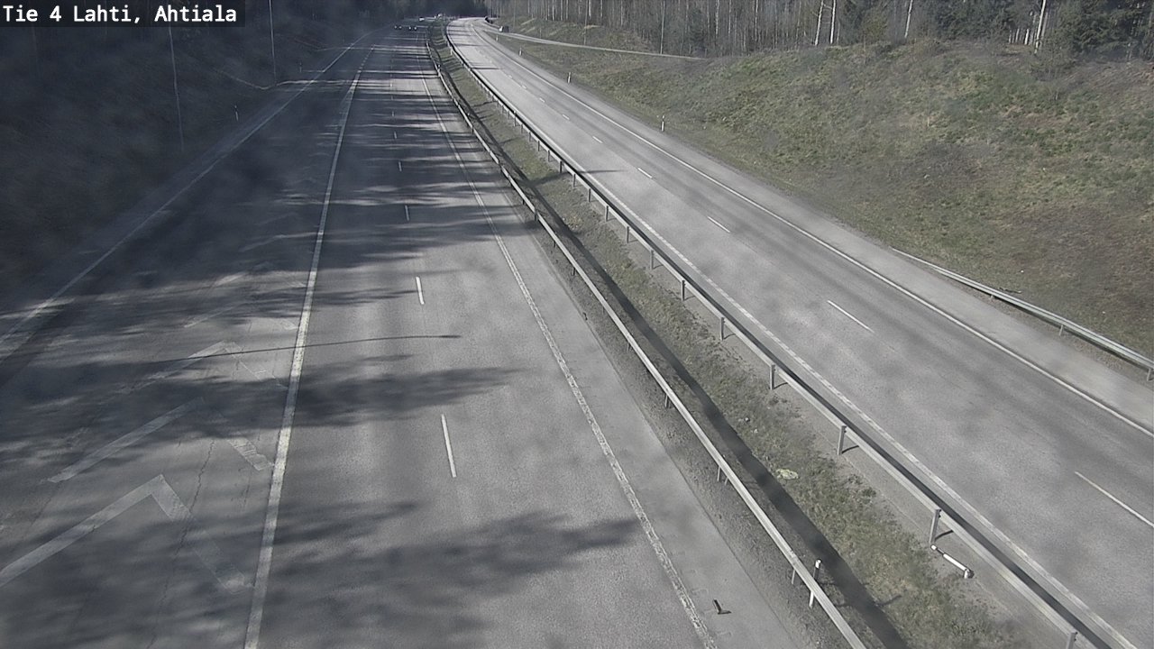 Weather Camera Image Väg 4 Lahti,, Lahti, Päijät-Häme
