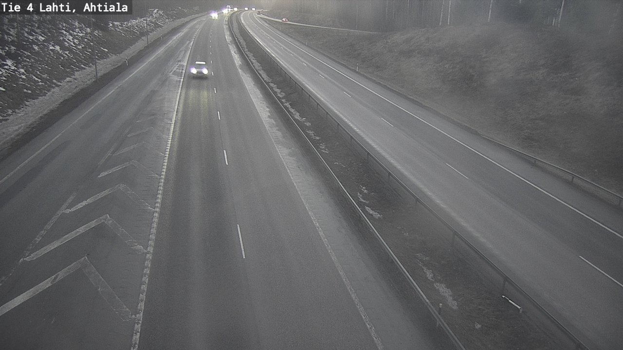 Weather Camera Image Road 4 Lahti, Ahtiala, Lahti, Päijät-Häme