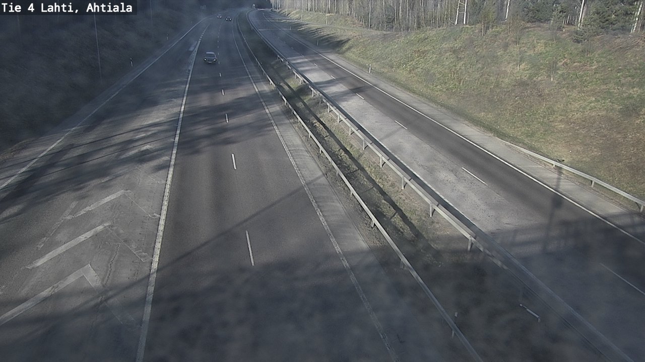 Weather Camera Image Väg 4 Lahti,, Lahti, Päijät-Häme