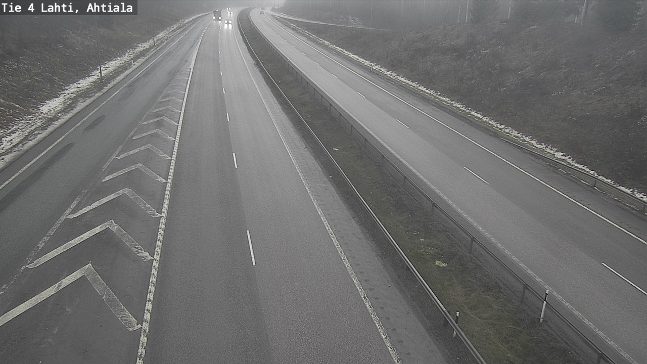 Weather Camera Image Väg 4 Lahti,, Lahti, Päijät-Häme