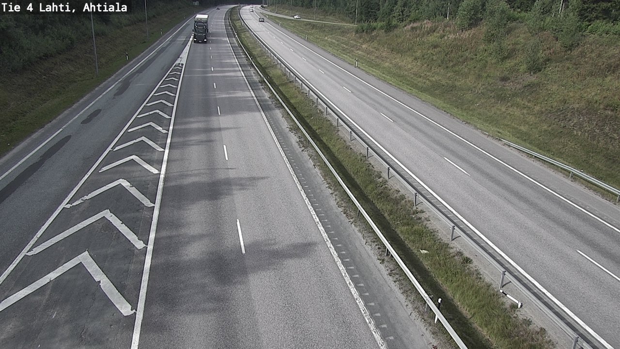 Weather Camera Image Väg 4 Lahti,, Lahti, Päijät-Häme