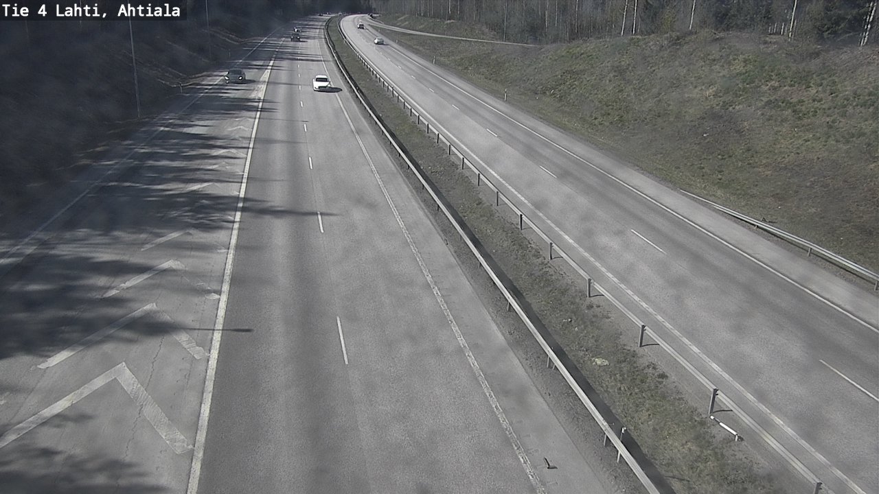 Weather Camera Image Väg 4 Lahti,, Lahti, Päijät-Häme