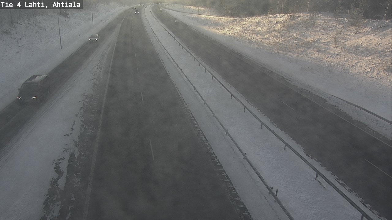 Weather Camera Image Väg 4 Lahti,, Lahti, Päijät-Häme