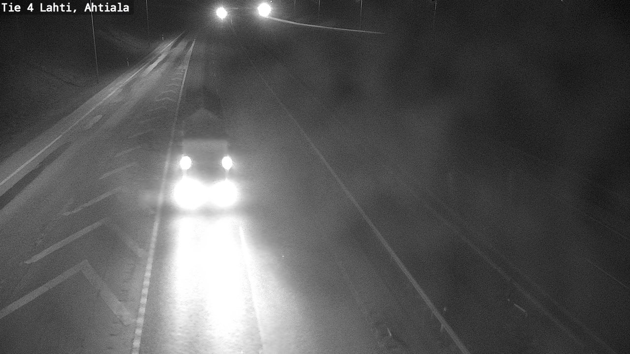 Weather Camera Image Väg 4 Lahti,, Lahti, Päijät-Häme