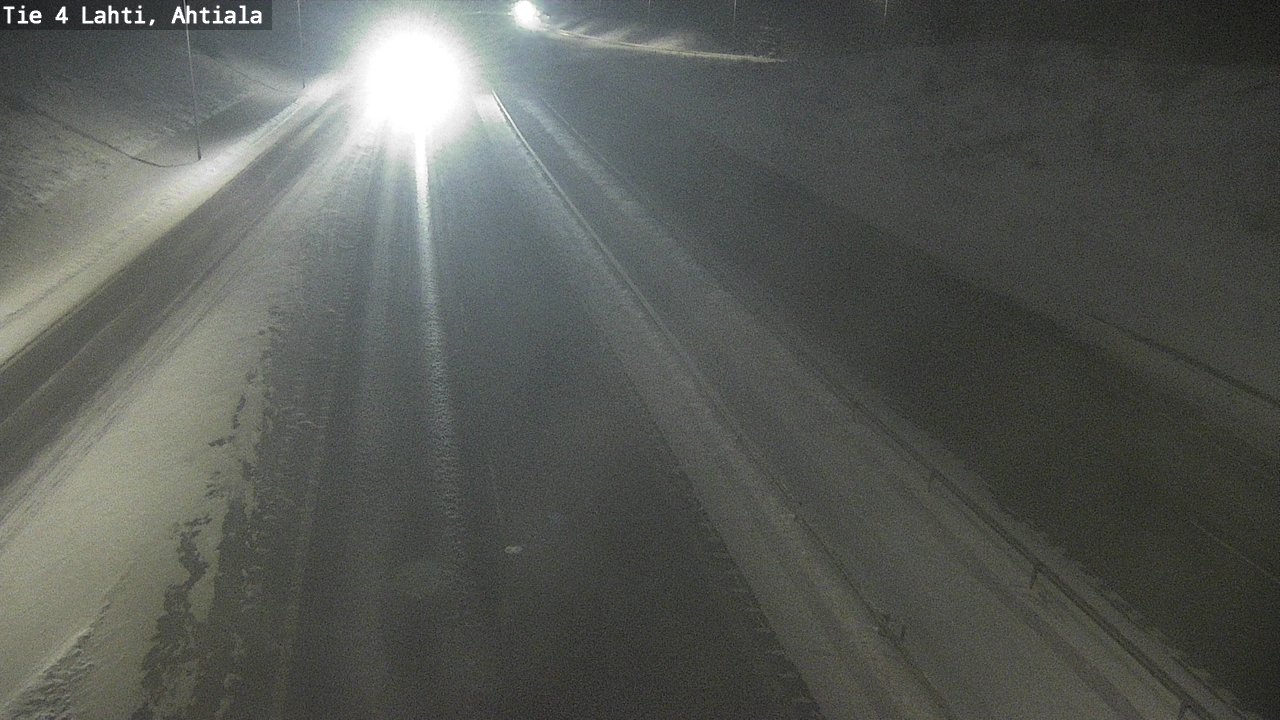 Weather Camera Image Road 4 Lahti, Ahtiala, Lahti, Päijät-Häme