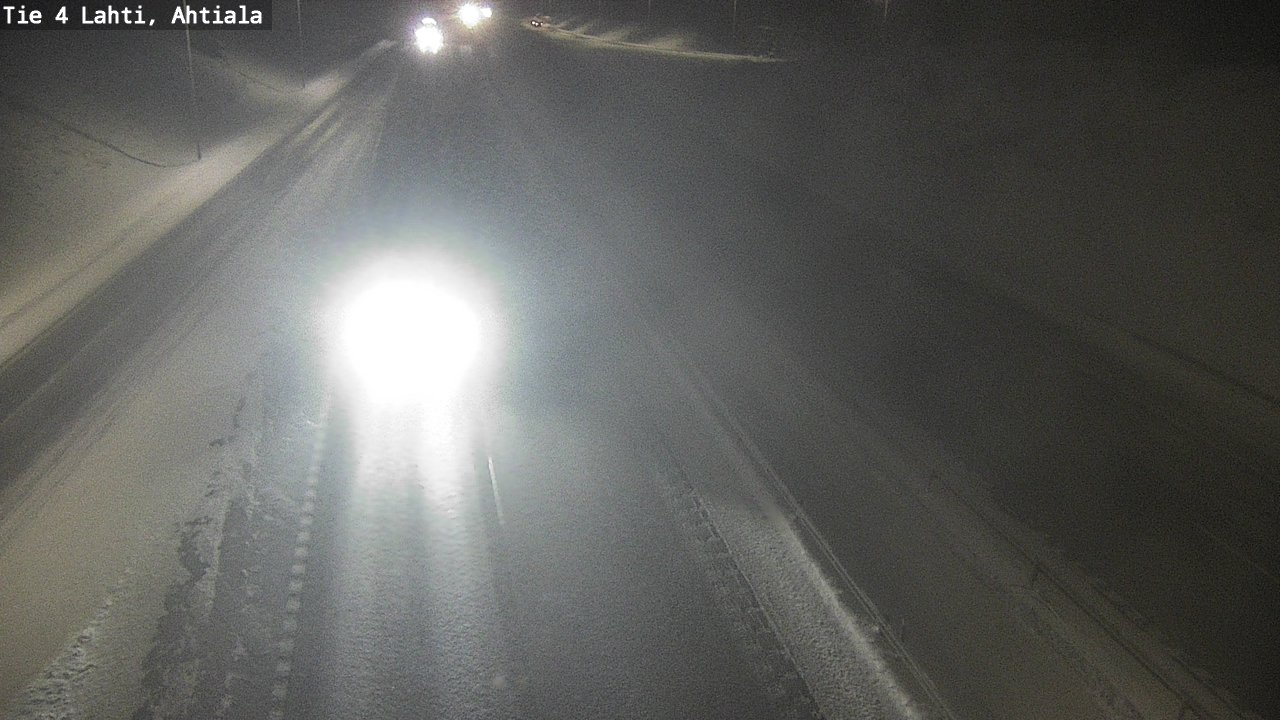 Weather Camera Image Väg 4 Lahti,, Lahti, Päijät-Häme