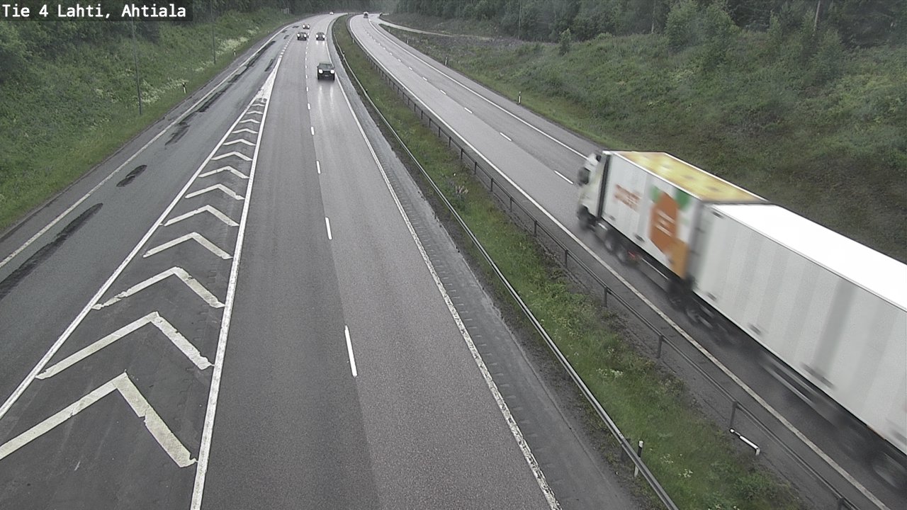 Weather Camera Image Väg 4 Lahti,, Lahti, Päijät-Häme