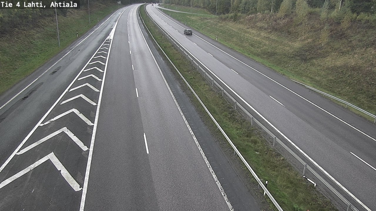 Weather Camera Image Väg 4 Lahti,, Lahti, Päijät-Häme