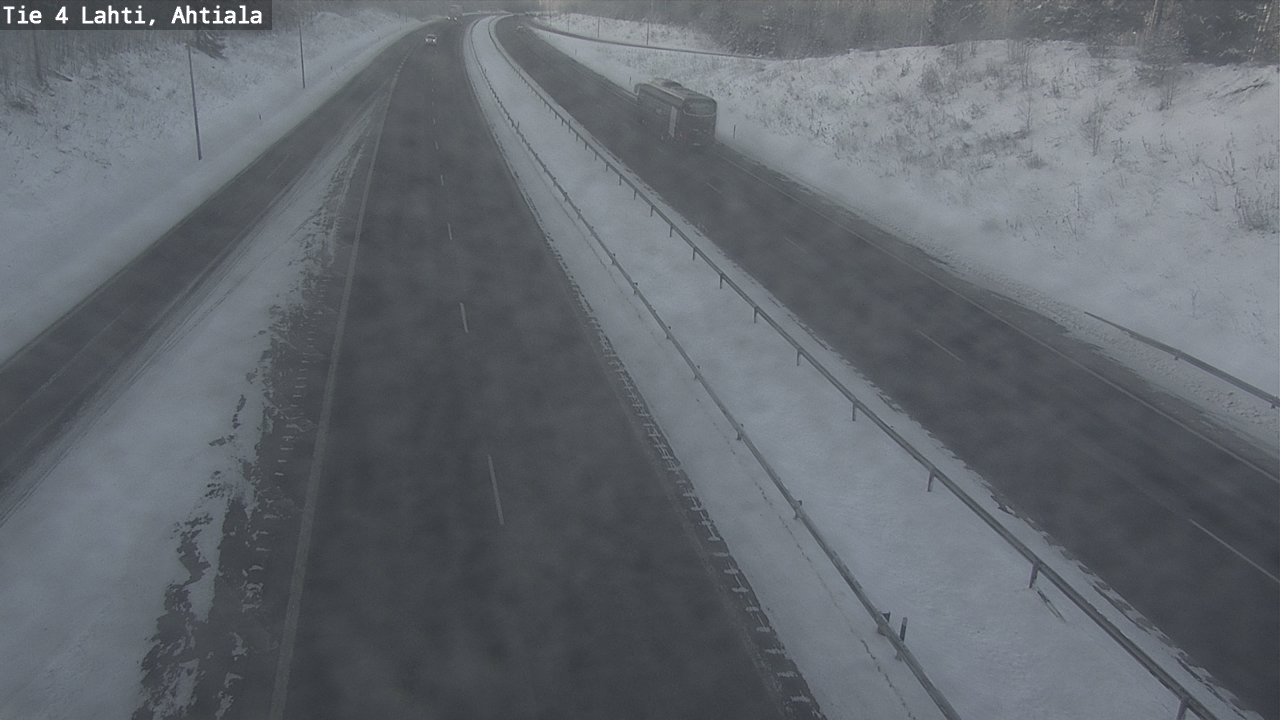 Weather Camera Image Väg 4 Lahti,, Lahti, Päijät-Häme