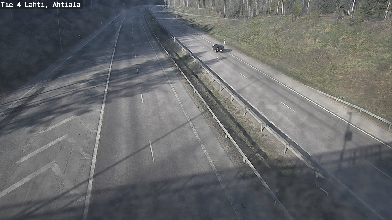 Weather Camera Image Road 4 Lahti, Ahtiala, Lahti, Päijät-Häme