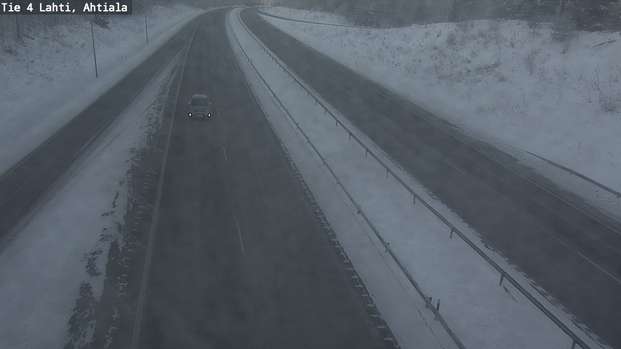 Weather Camera Image Väg 4 Lahti,, Lahti, Päijät-Häme