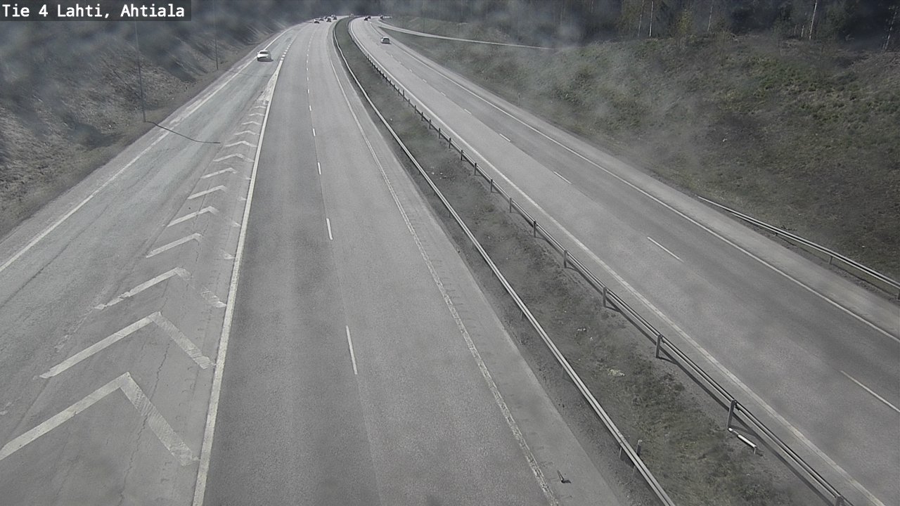 Weather Camera Image Väg 4 Lahti,, Lahti, Päijät-Häme