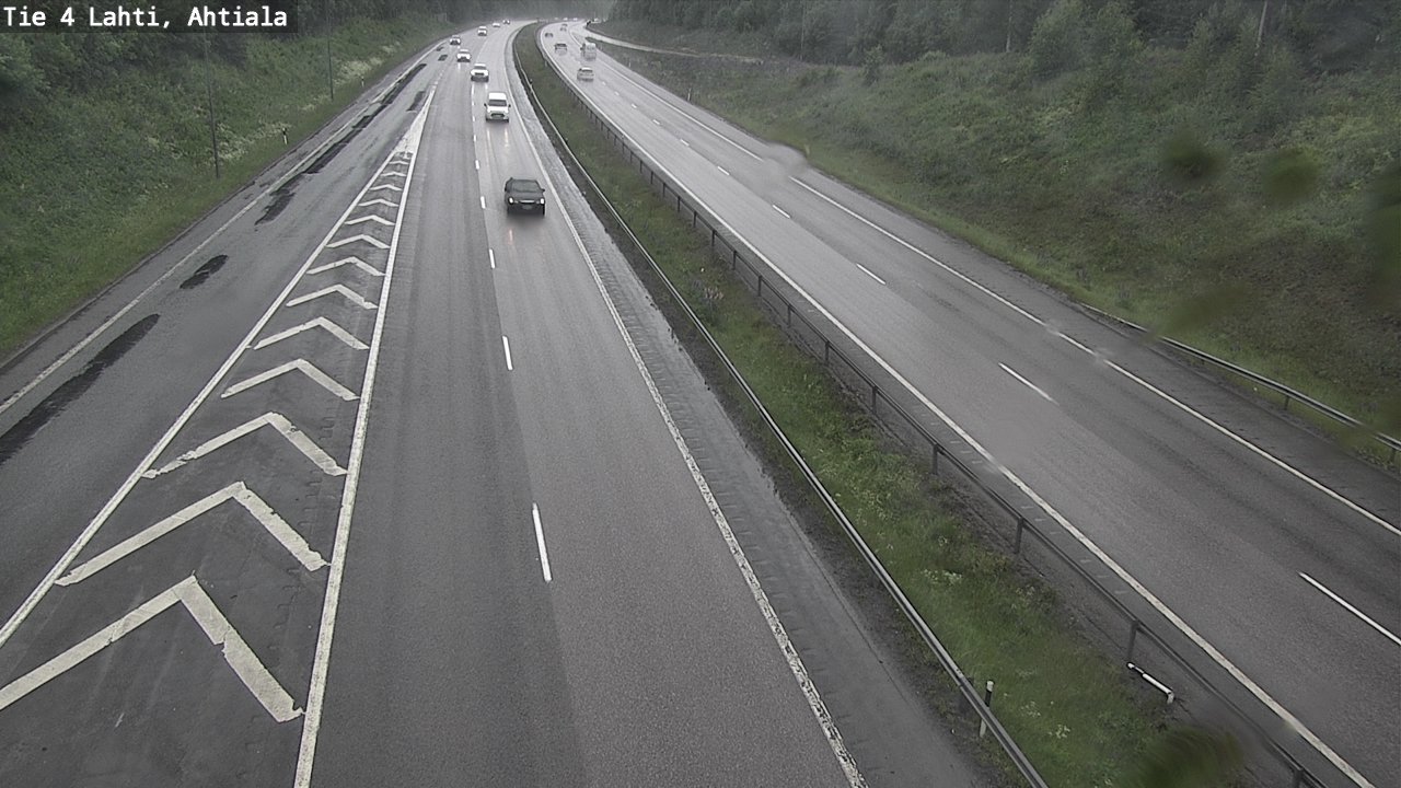 Weather Camera Image Väg 4 Lahti,, Lahti, Päijät-Häme