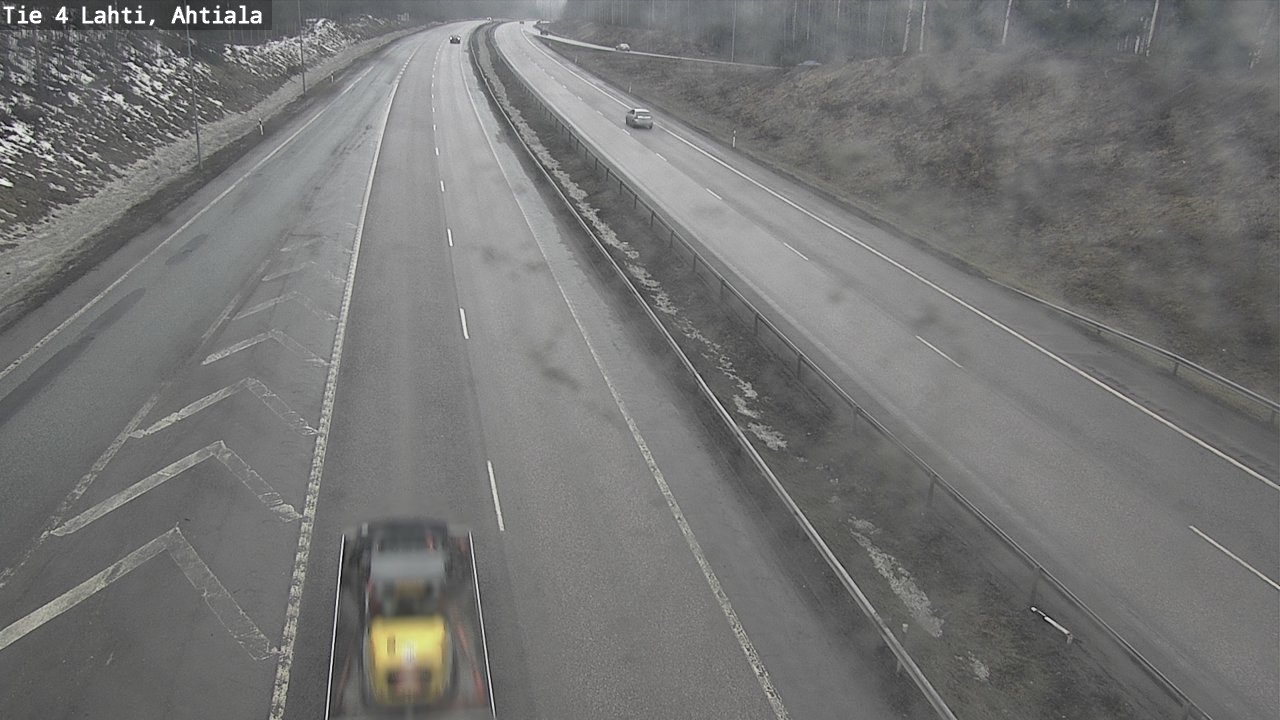 Weather Camera Image Väg 4 Lahti,, Lahti, Päijät-Häme