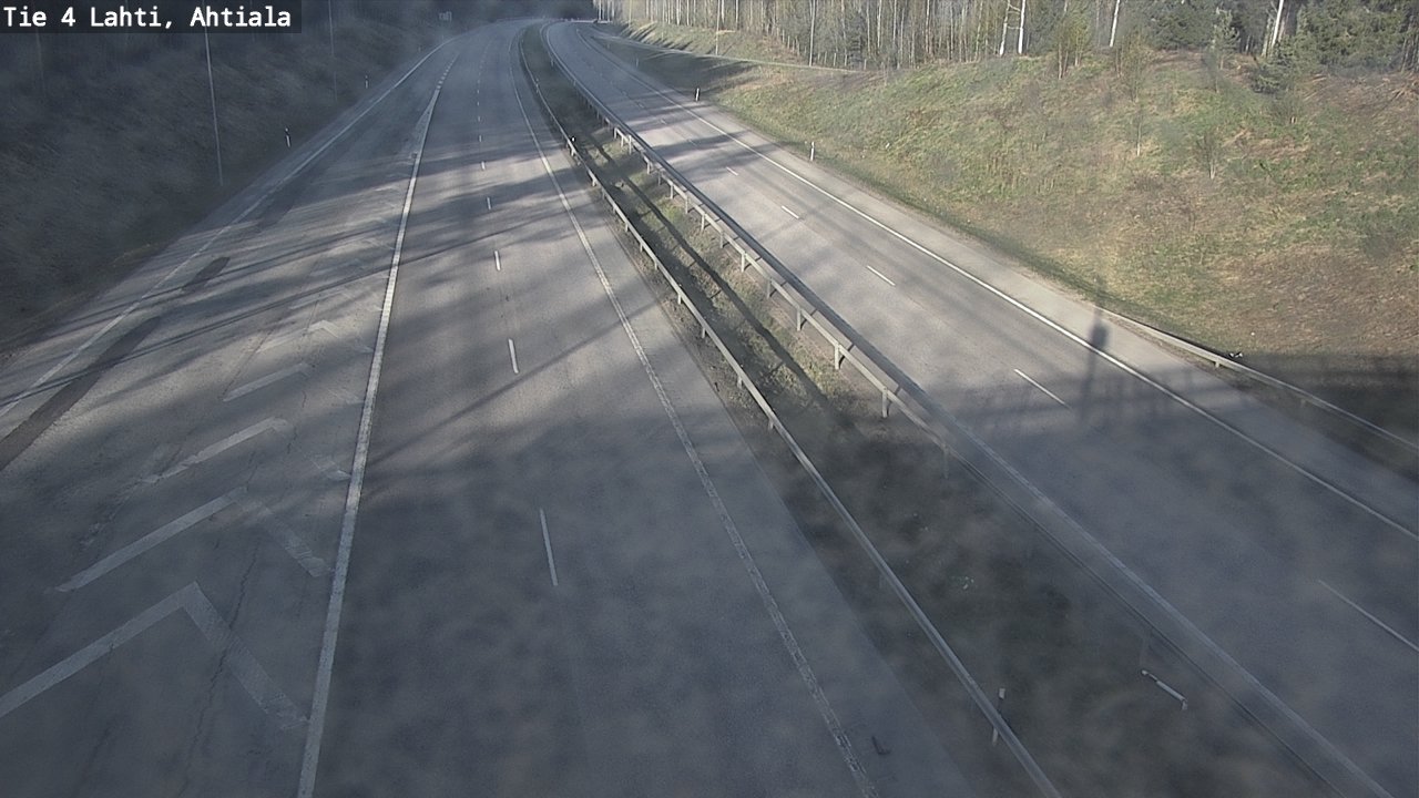 Weather Camera Image Road 4 Lahti, Ahtiala, Lahti, Päijät-Häme