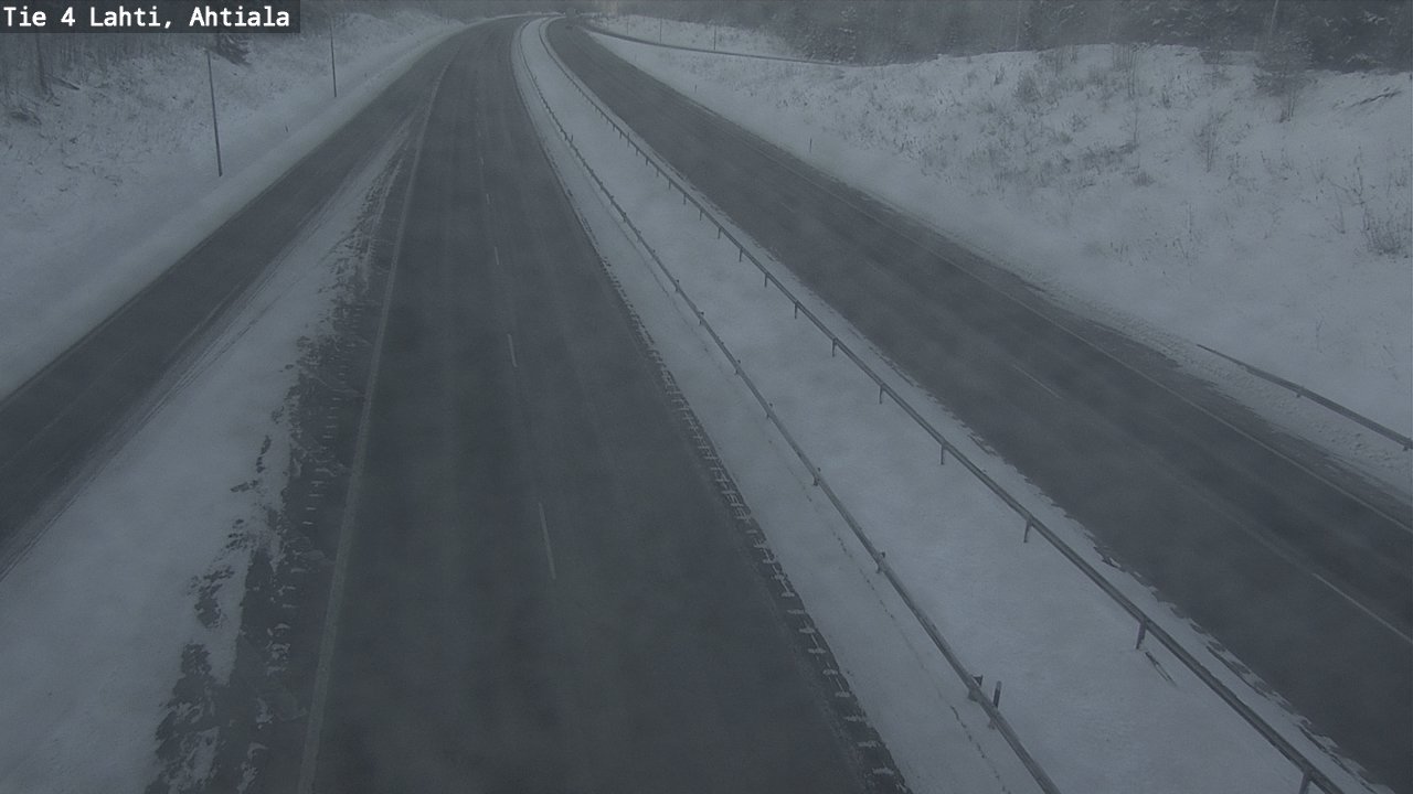 Weather Camera Image Väg 4 Lahti,, Lahti, Päijät-Häme
