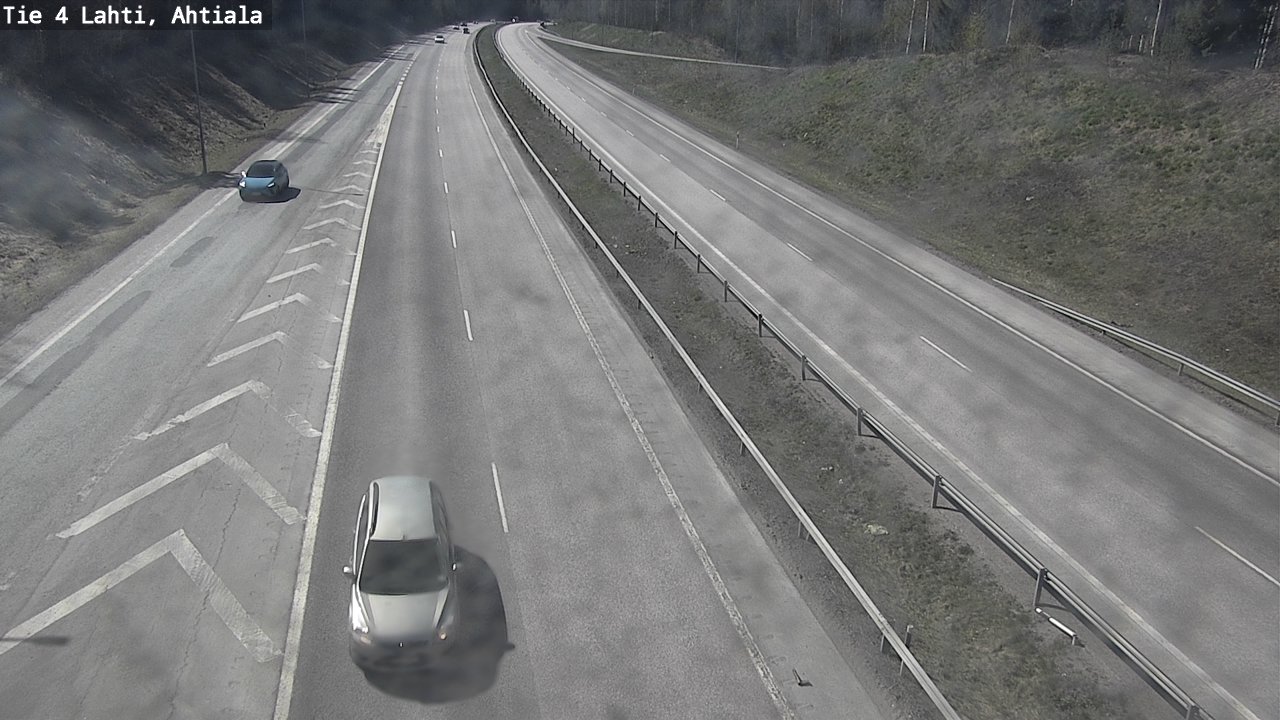 Weather Camera Image Väg 4 Lahti,, Lahti, Päijät-Häme