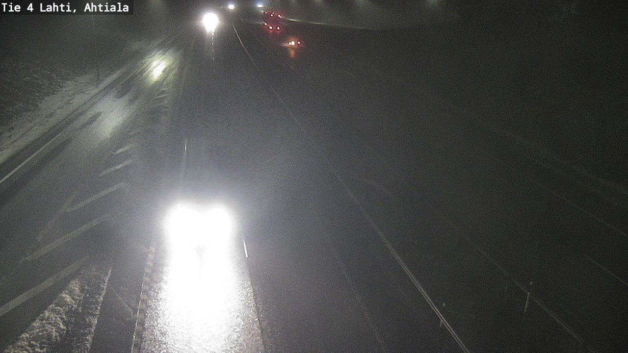 Weather Camera Image Väg 4 Lahti,, Lahti, Päijät-Häme