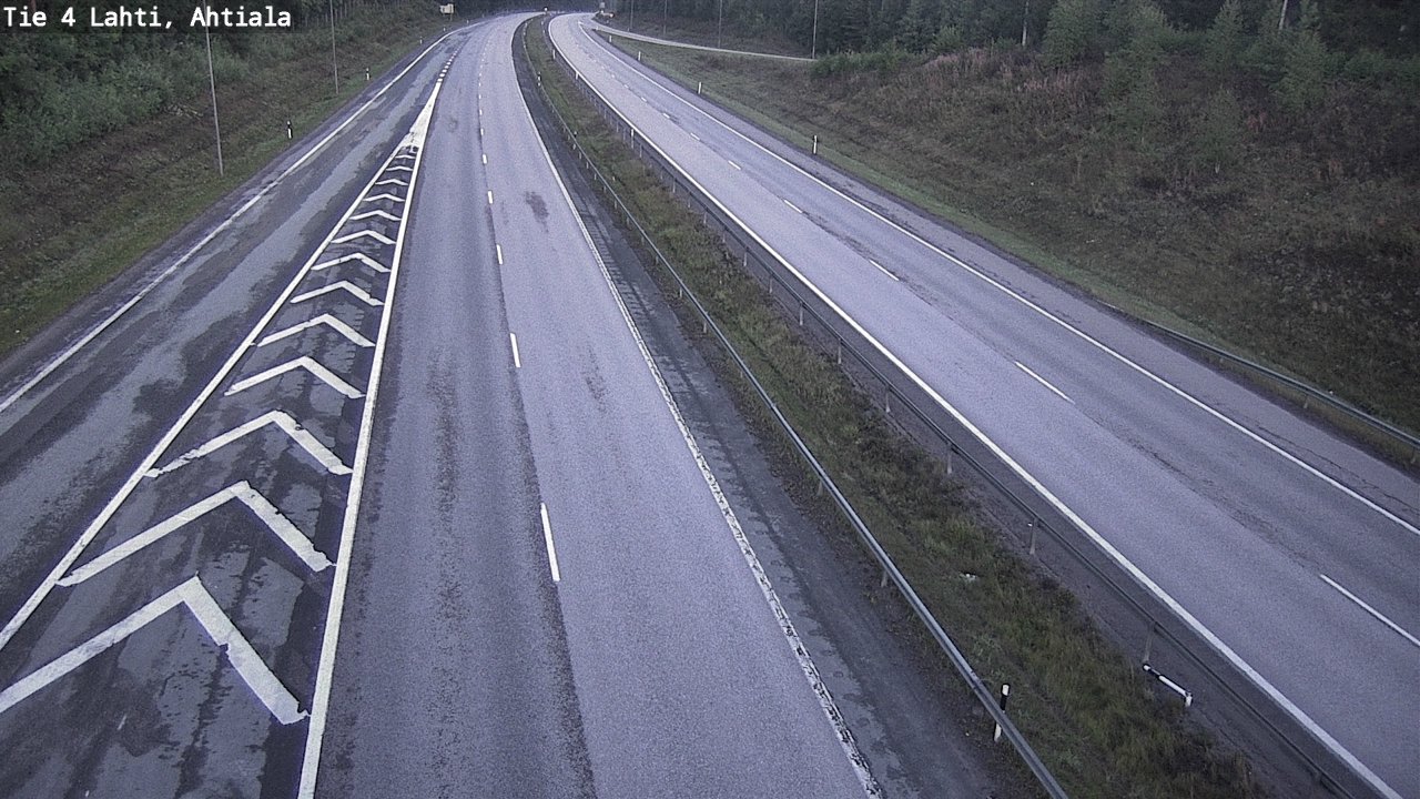 Weather Camera Image Väg 4 Lahti,, Lahti, Päijät-Häme