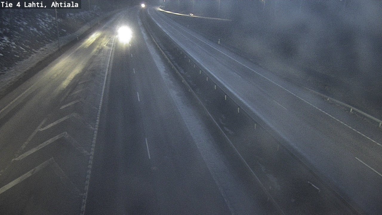 Weather Camera Image Road 4 Lahti, Ahtiala, Lahti, Päijät-Häme