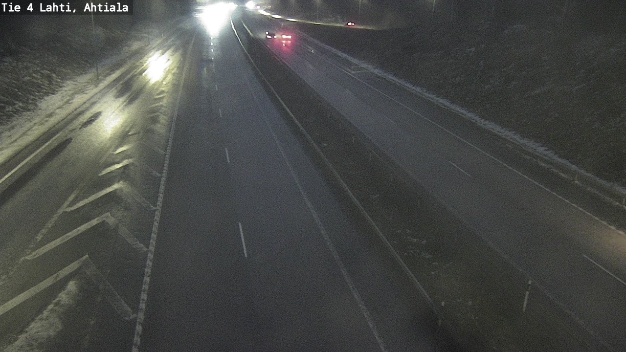 Weather Camera Image Väg 4 Lahti,, Lahti, Päijät-Häme