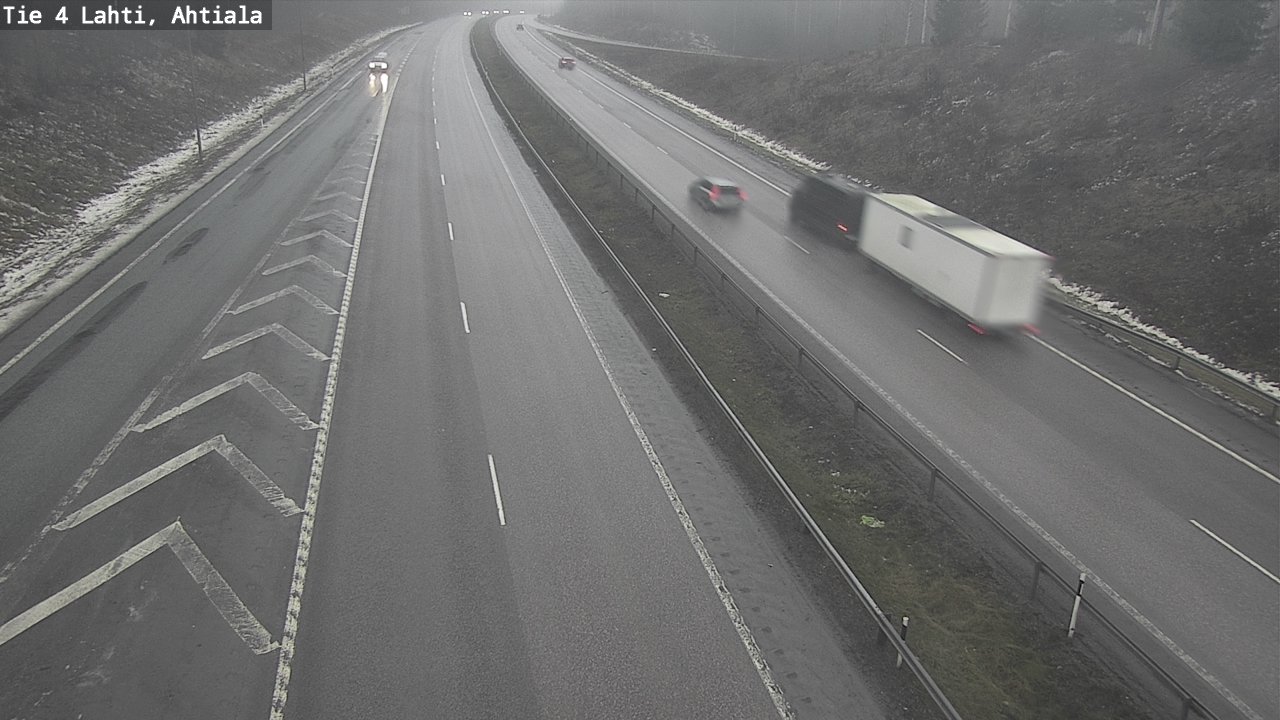 Weather Camera Image Väg 4 Lahti,, Lahti, Päijät-Häme