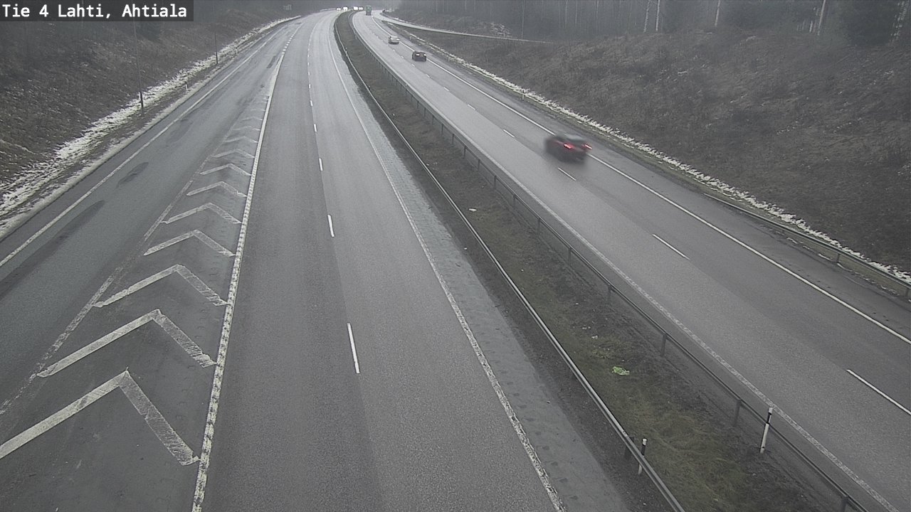 Weather Camera Image Väg 4 Lahti,, Lahti, Päijät-Häme
