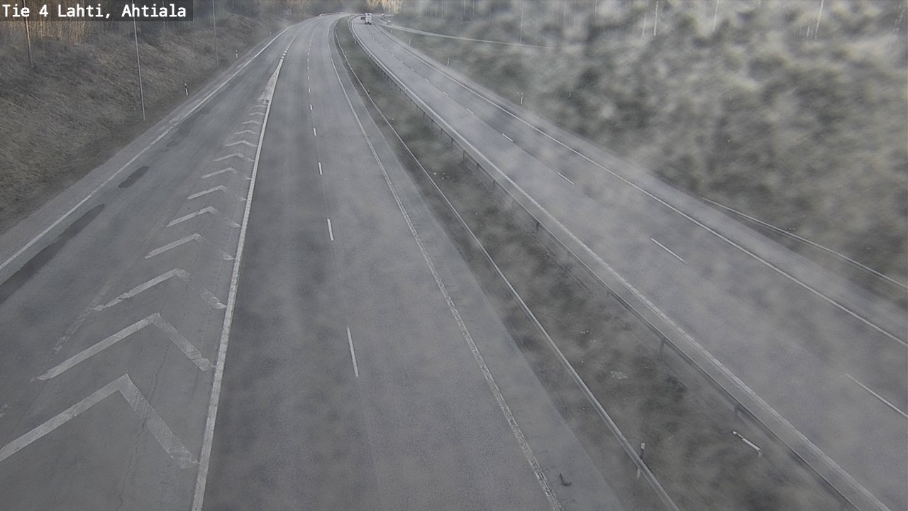 Weather Camera Image Väg 4 Lahti,, Lahti, Päijät-Häme