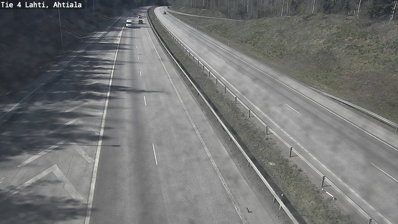 Weather Camera Image Väg 4 Lahti,, Lahti, Päijät-Häme