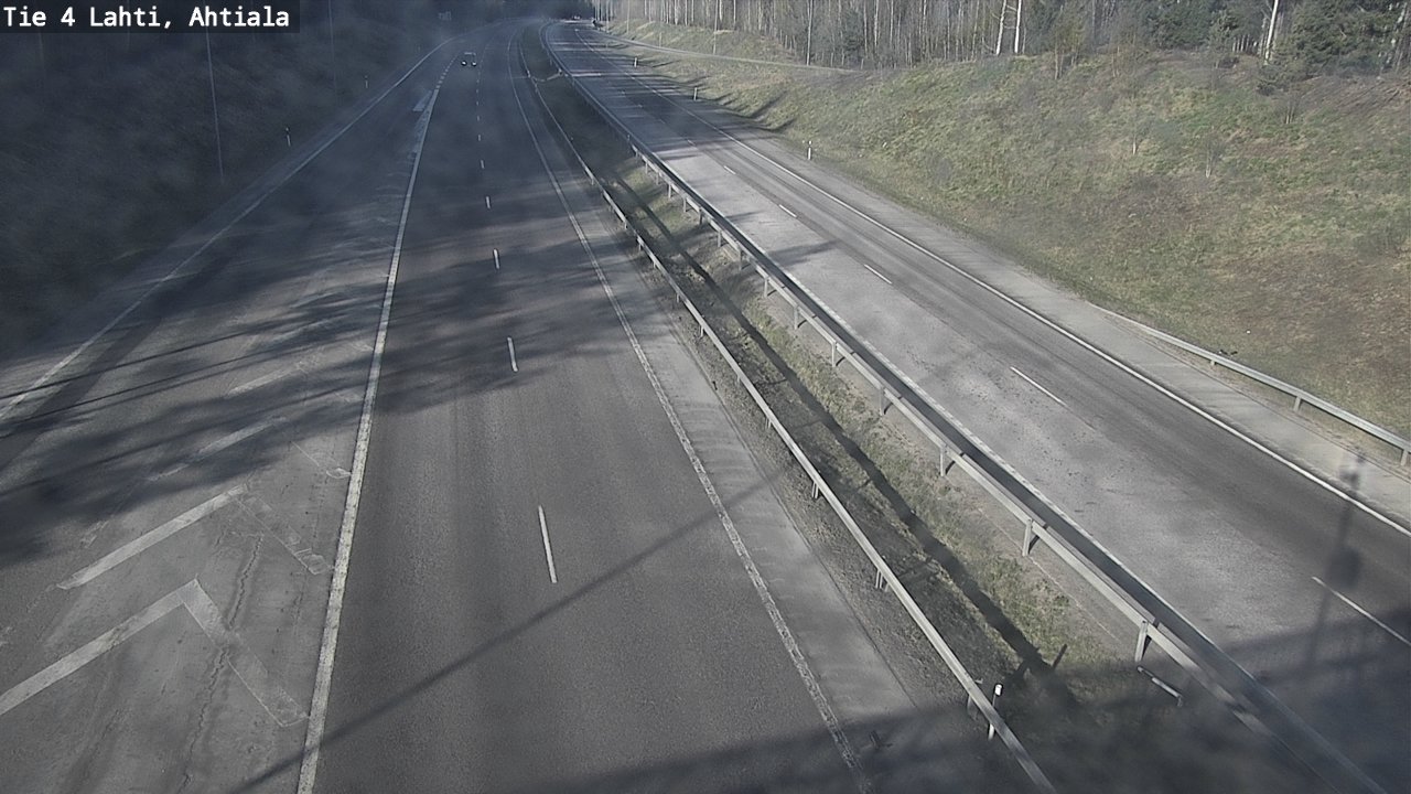 Weather Camera Image Väg 4 Lahti,, Lahti, Päijät-Häme