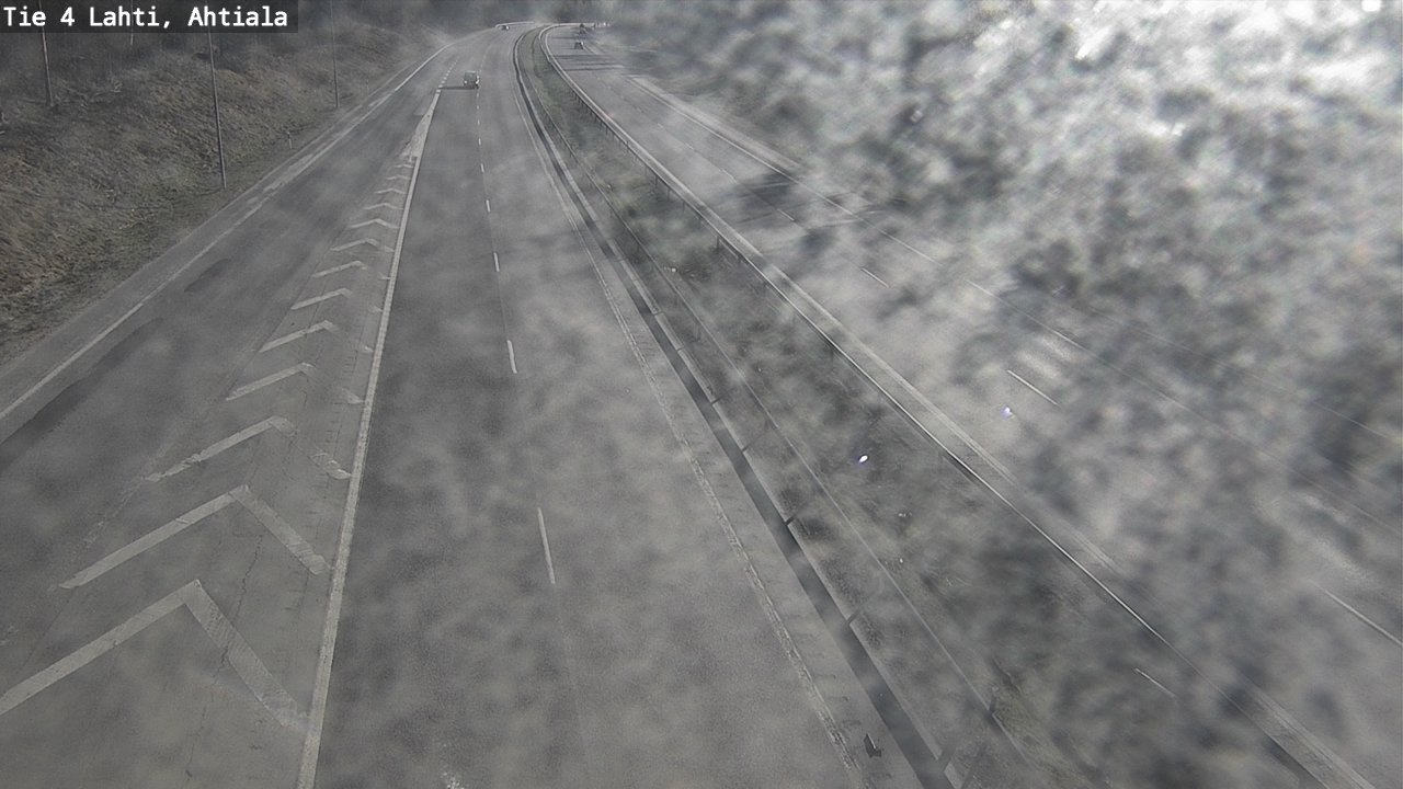 Weather Camera Image Väg 4 Lahti,, Lahti, Päijät-Häme