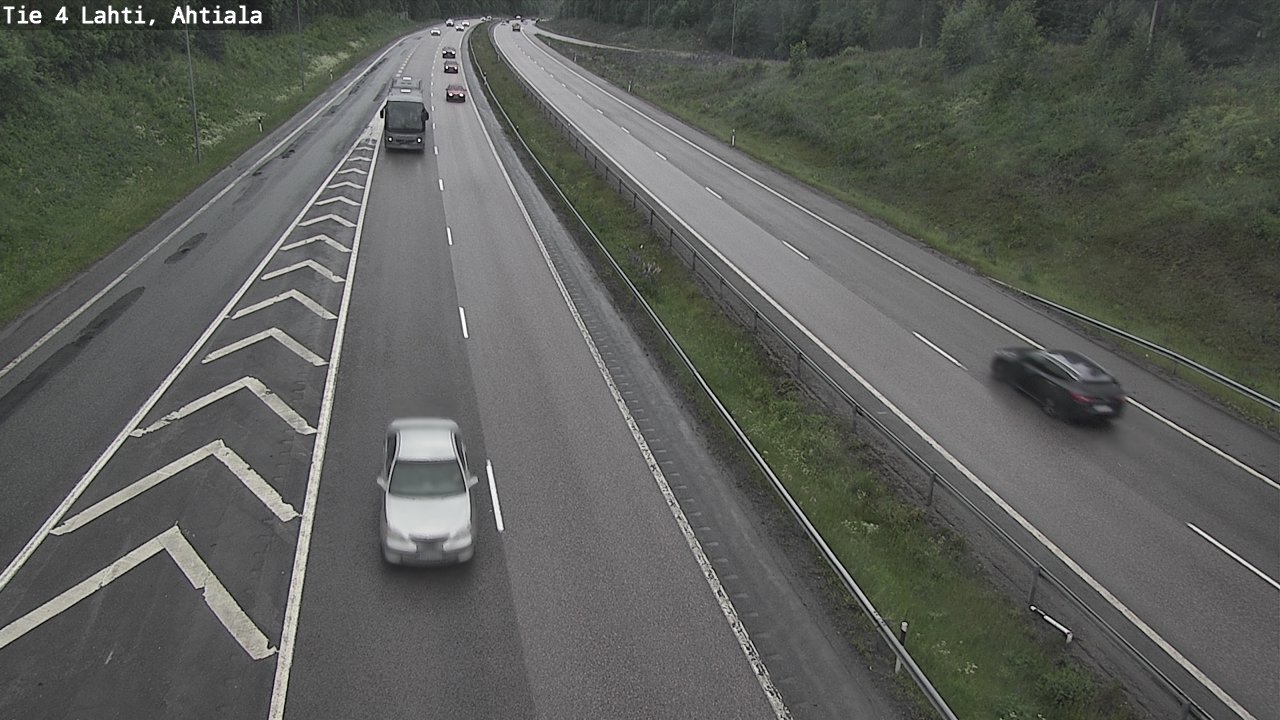 Weather Camera Image Väg 4 Lahti,, Lahti, Päijät-Häme