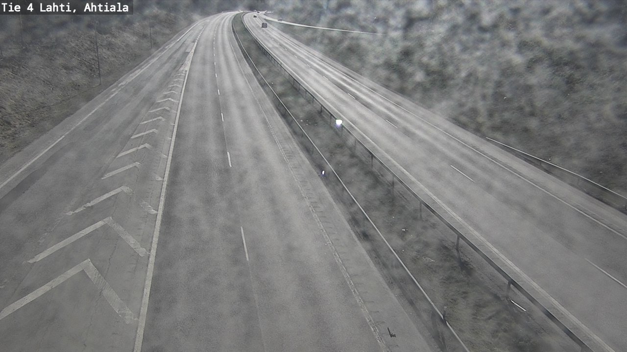 Weather Camera Image Väg 4 Lahti,, Lahti, Päijät-Häme