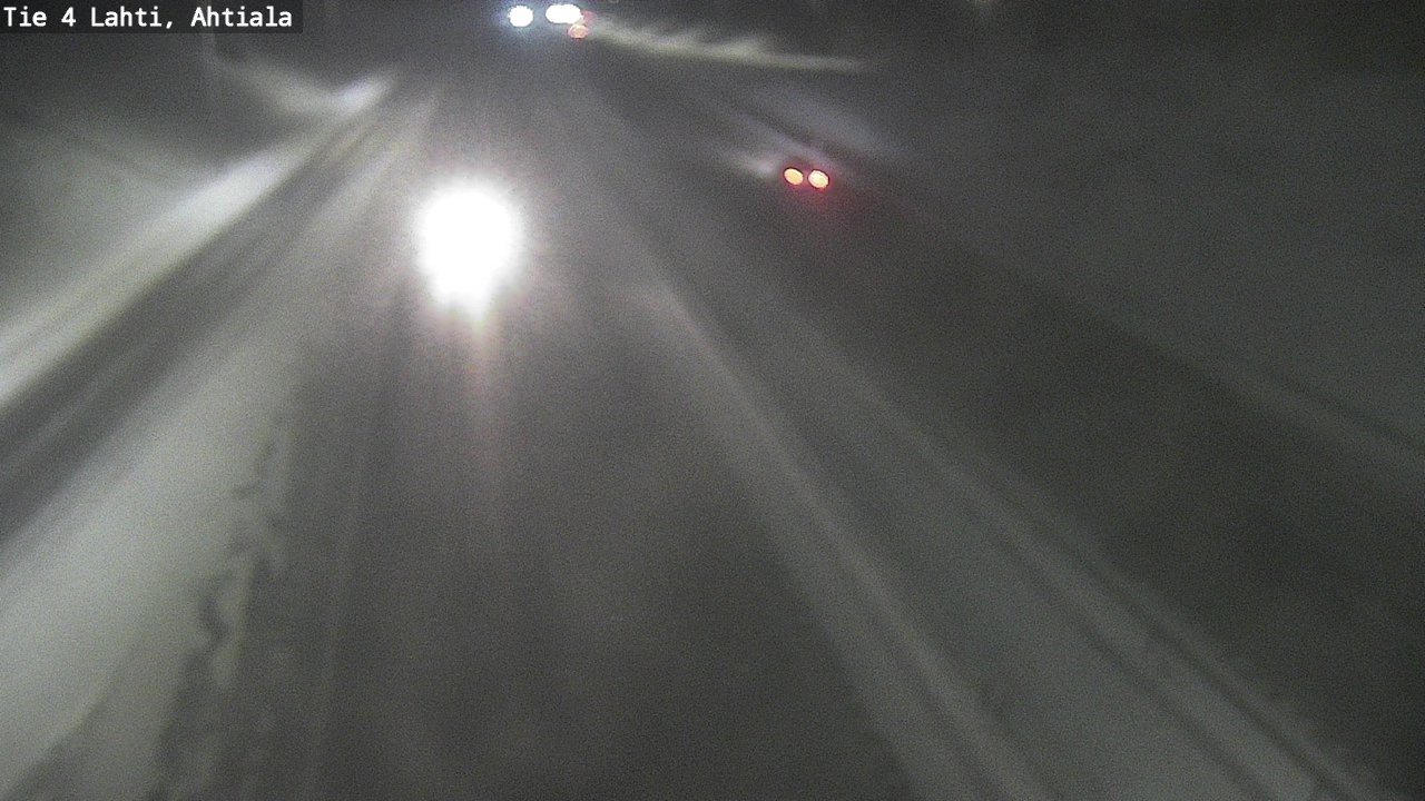 Weather Camera Image Väg 4 Lahti,, Lahti, Päijät-Häme