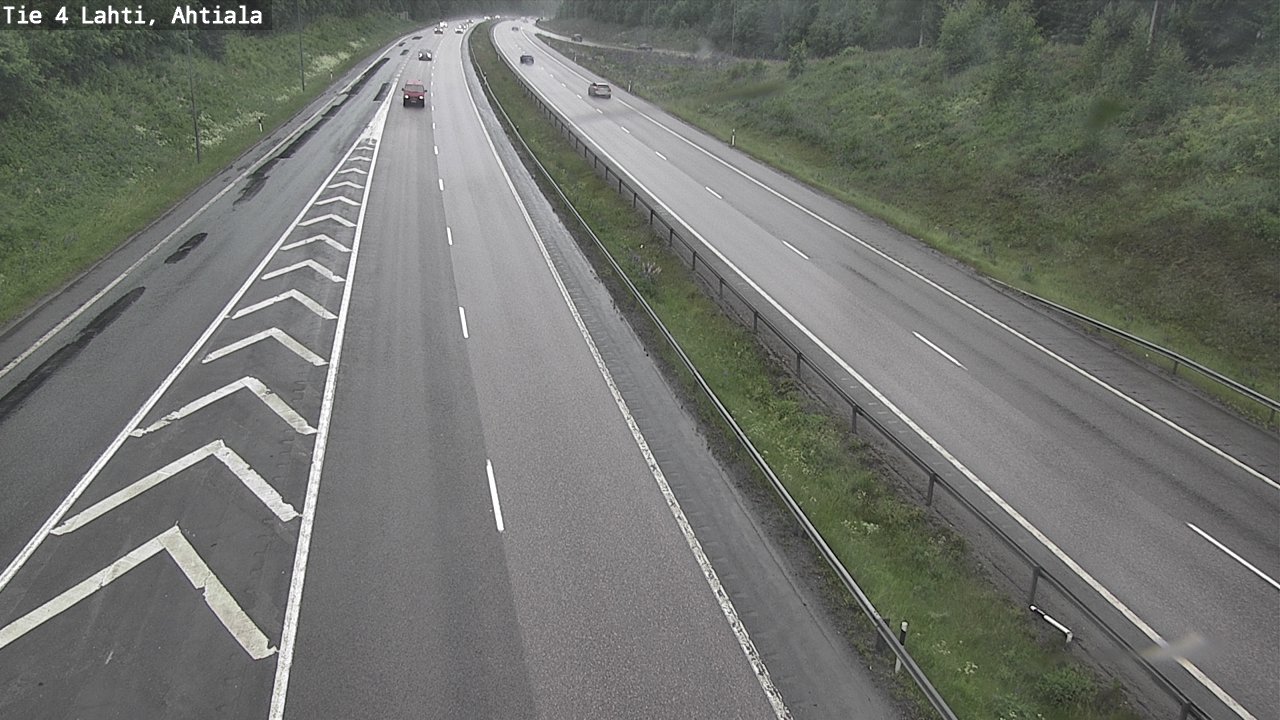 Weather Camera Image Väg 4 Lahti,, Lahti, Päijät-Häme