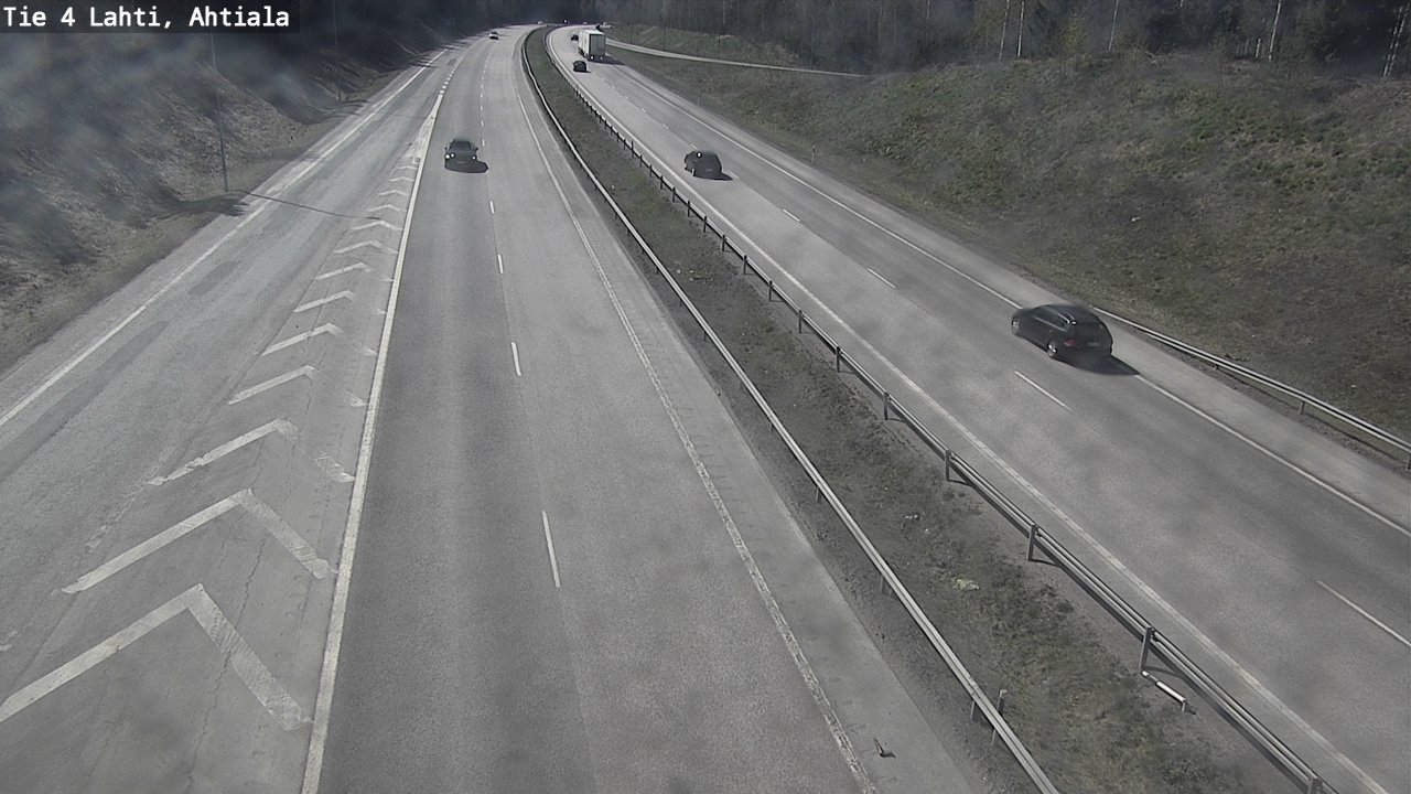 Weather Camera Image Väg 4 Lahti,, Lahti, Päijät-Häme