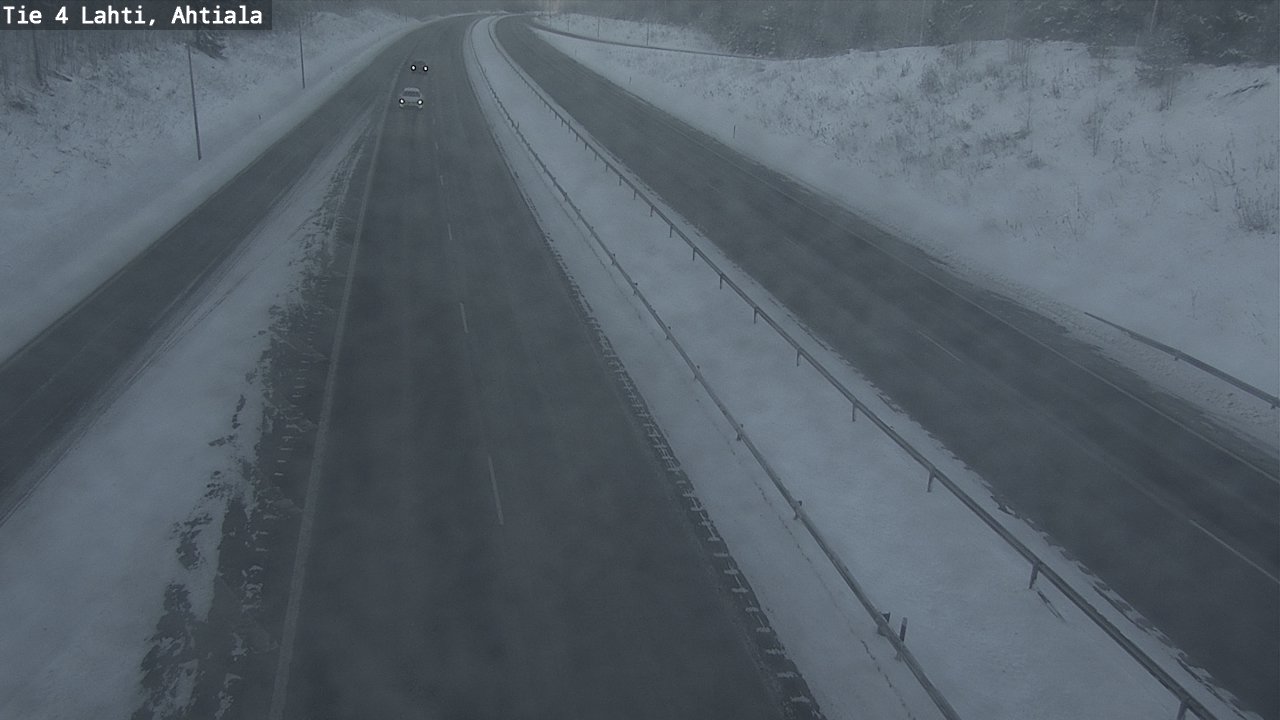 Weather Camera Image Väg 4 Lahti,, Lahti, Päijät-Häme
