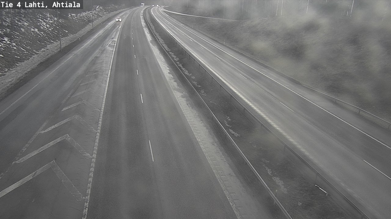 Weather Camera Image Road 4 Lahti, Ahtiala, Lahti, Päijät-Häme